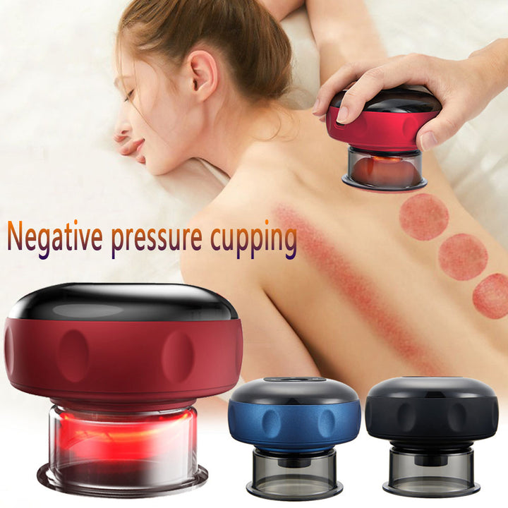 Copos de Sucção A Vácuo Cupping Massager EMS Ventosas Anti Celulite elétrica Ímã Terapia Guasha Raspagem Emagrecimento Queimador De Gordura - Oba Buy