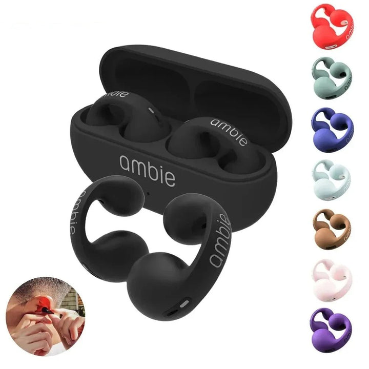 AmbieSound Pro Earcuff Bluetooth Earbuds - Enhance Your Audio Experience - Oba Buy