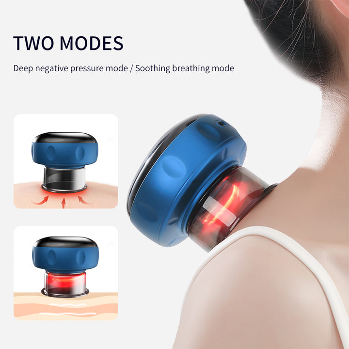 Copos de Sucção A Vácuo Cupping Massager EMS Ventosas Anti Celulite elétrica Ímã Terapia Guasha Raspagem Emagrecimento Queimador De Gordura - Oba Buy