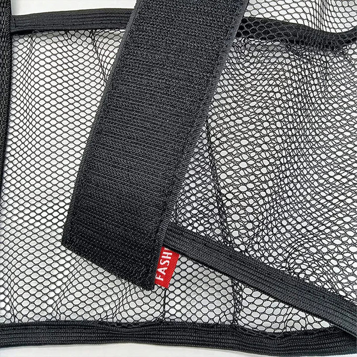 Car Rear Trunk Storage Mesh – Interior Organizer & Fixing Straps - Oba Buy