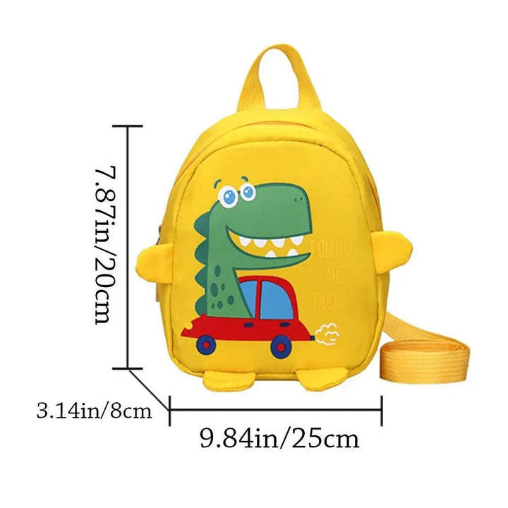 Cartoon Dinosaur Backpack for Kindergarten Boys & Gir - Oba Buy