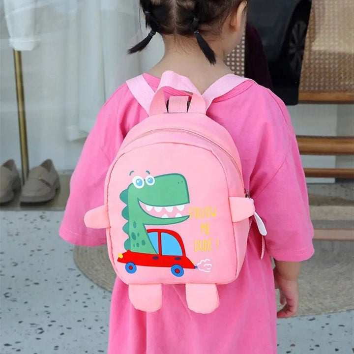 Cartoon Dinosaur Backpack for Kindergarten Boys & Gir - Oba Buy