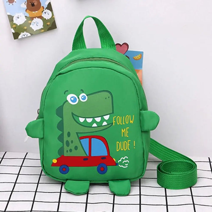 Cartoon Dinosaur Backpack for Kindergarten Boys & Gir - Oba Buy