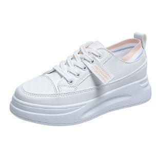 Fashion Sports High Casual Shoes White Shoes Women - Oba Buy