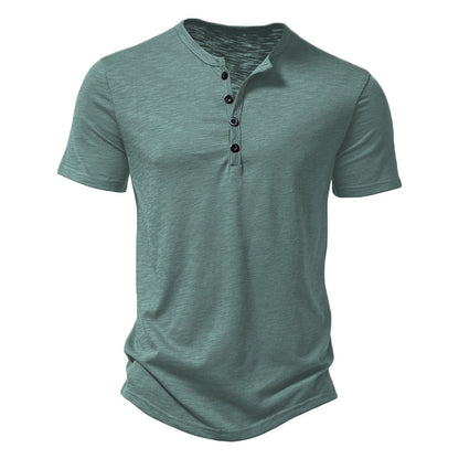 Men's Cross-border Casual Short-sleeved T-shirt - Oba Buy