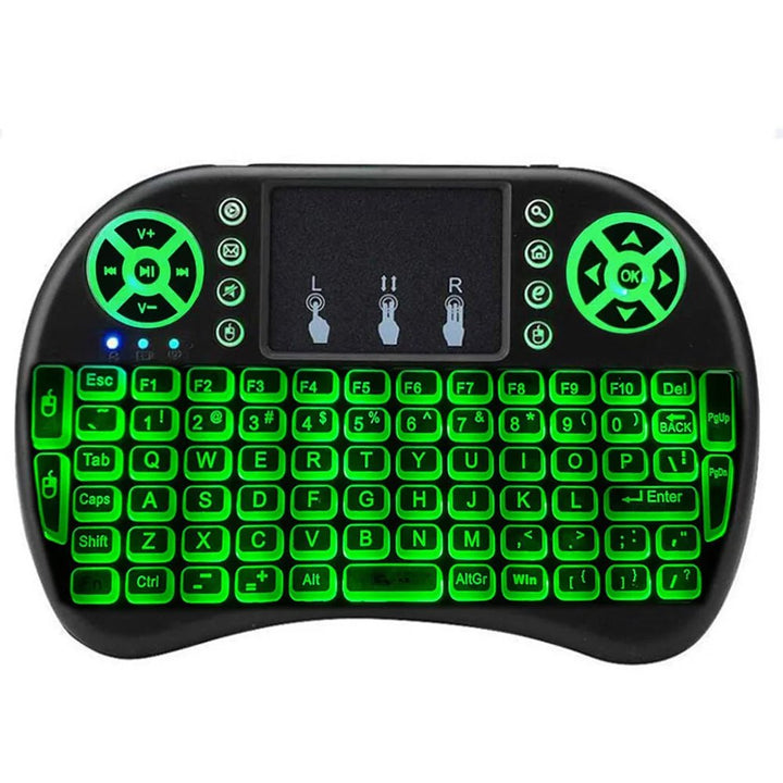 I8 Mini Wireless Keyboard: 7 Languages Air Mouse - Oba Buy