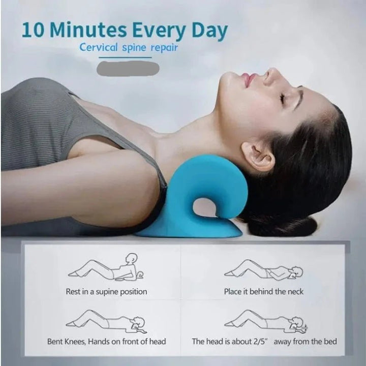 Neck Shoulder Stretcher for Cervical Pain Relief and Alignment - Oba Buy