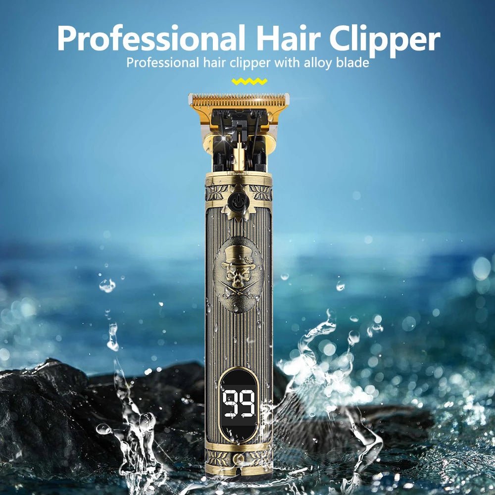 Professional T9 Hair Trimmer for Men - Electric Shaver - Oba Buy