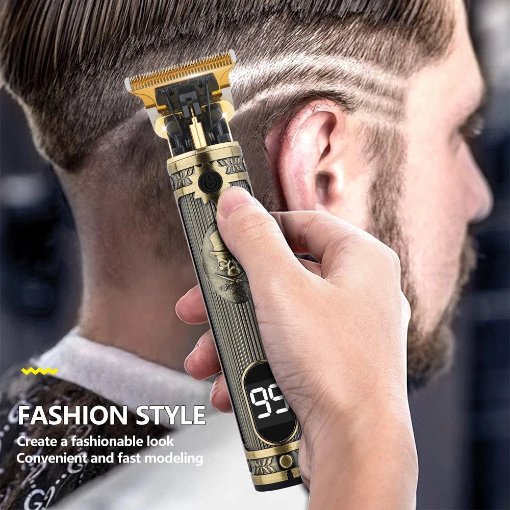 Professional T9 Hair Trimmer for Men - Electric Shaver - Oba Buy