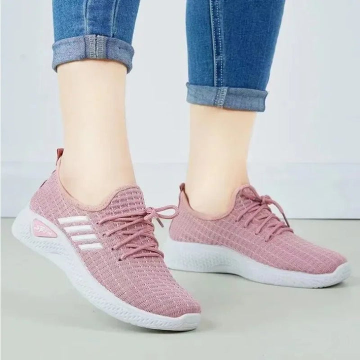 Spring Mesh Runners: Lightweight Sneakers - Oba Buy