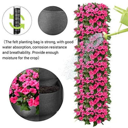 Vertical Hanging Garden Bag for Indoor & Outdoor Plants - Oba Buy