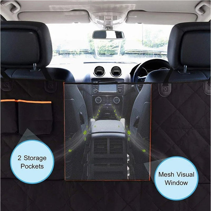 Waterproof Car Pet Seat Pad - Fits Rear Seats, All Models - Oba Buy