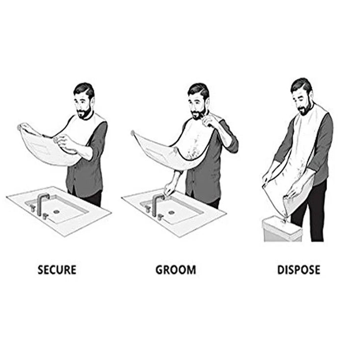 BeardTrim Shield: Grooming Apron - Oba Buy