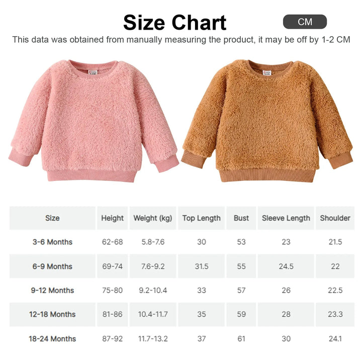 Charming Baby Pullover FluffyChic - Oba Buy