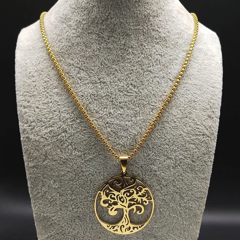 Golden Arbor Necklace - Oba Buy