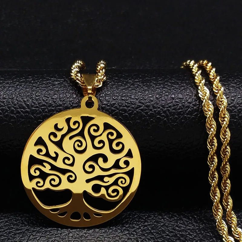 Golden Arbor Necklace - Oba Buy