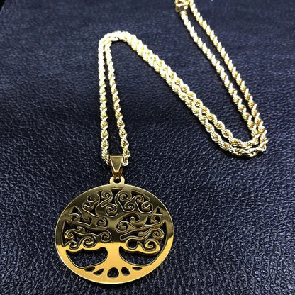 Golden Arbor Necklace - Oba Buy