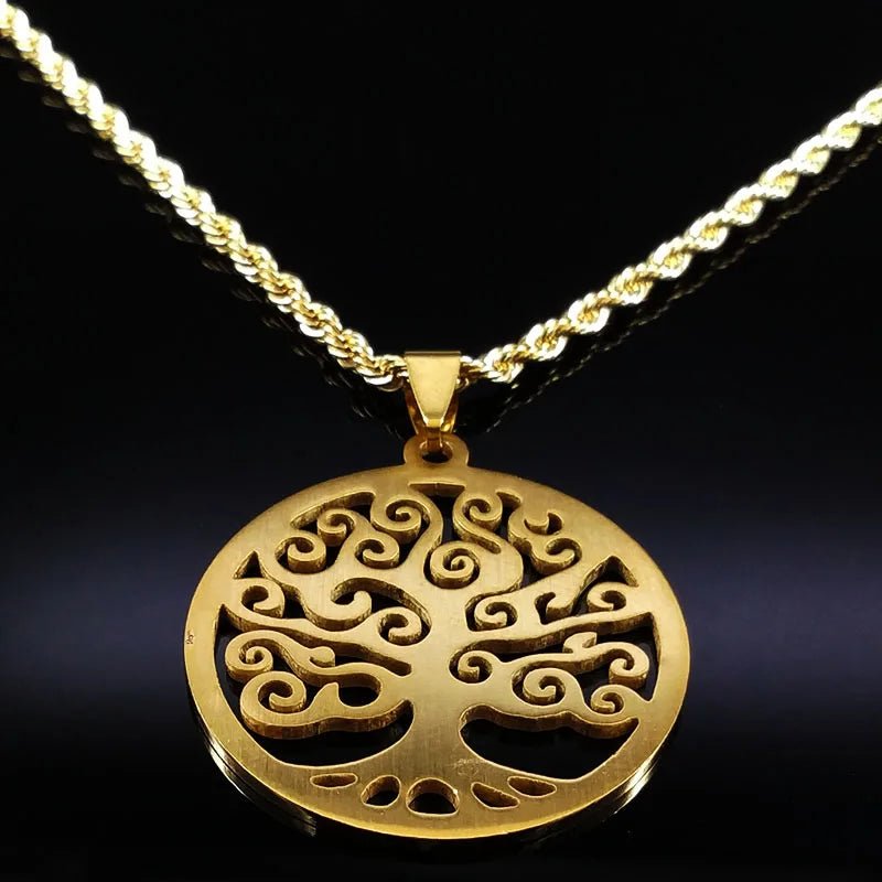 Golden Arbor Necklace - Oba Buy