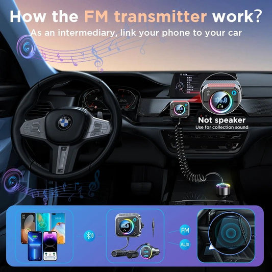 DriveConnect FM/AUX Car Adapter - Oba Buy