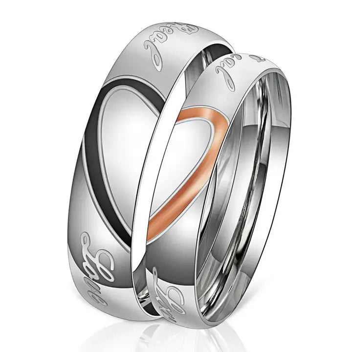 Elegant Engraved Love Bands - Oba Buy