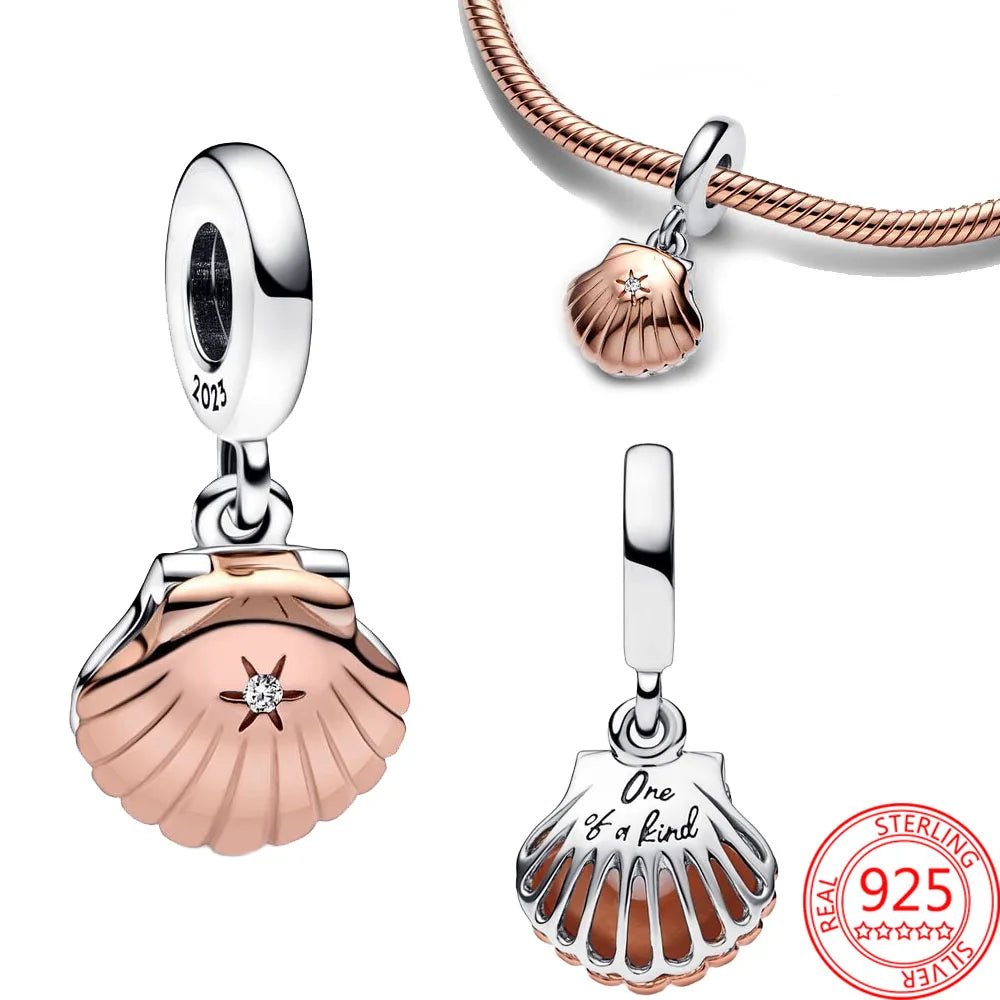 Enchanté Radiance Rose Gold Heart Charm - Oba Buy