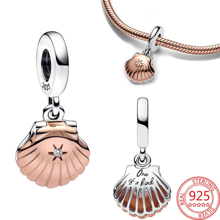 Enchanté Radiance Rose Gold Heart Charm - Oba Buy