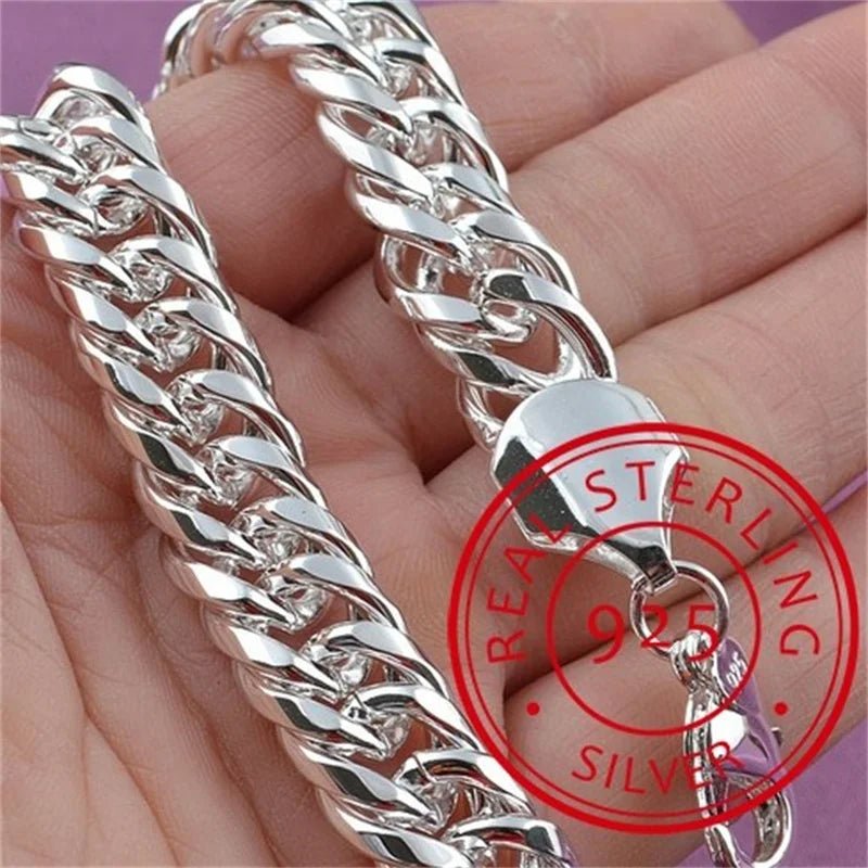 Fashionable Sterling Silver Charm Bracelet: Hot Model's Choice - Oba Buy