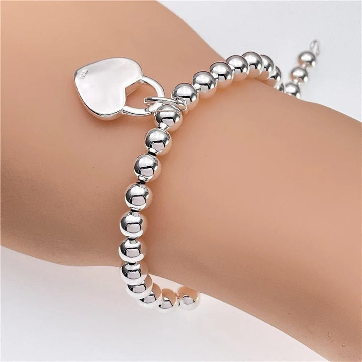 Fashionable Sterling Silver Charm Bracelet: Hot Model's Choice - Oba Buy