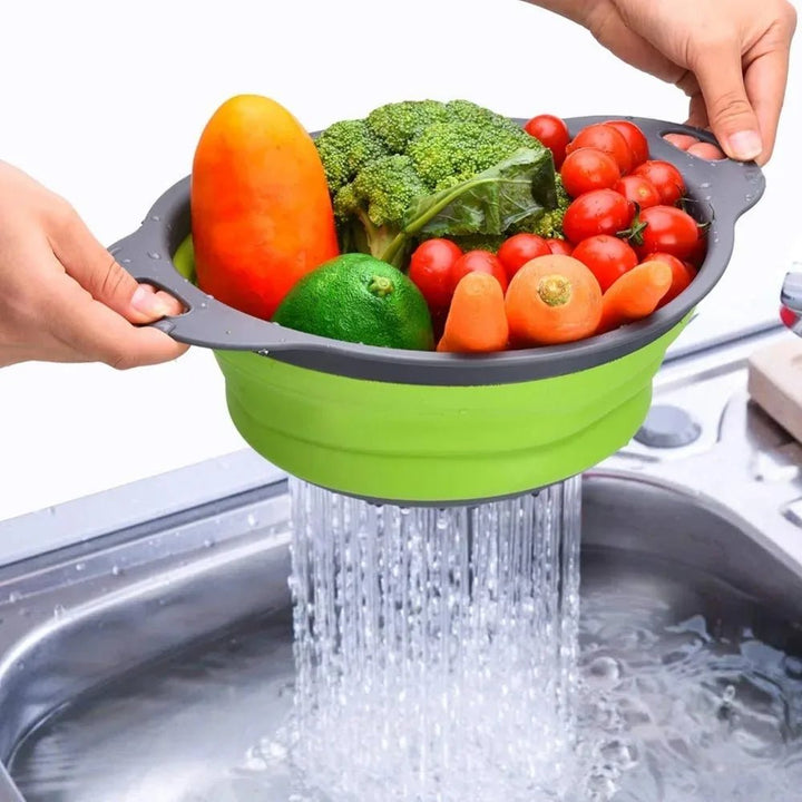 Foldable Silicone Drain Basket - Oba Buy