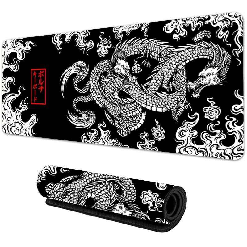 Japanese Dragon XXL Gaming Desk Mat - Oba Buy