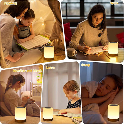 LightPlay RGB Interactive Bedside Lamp for Kids - Oba Buy