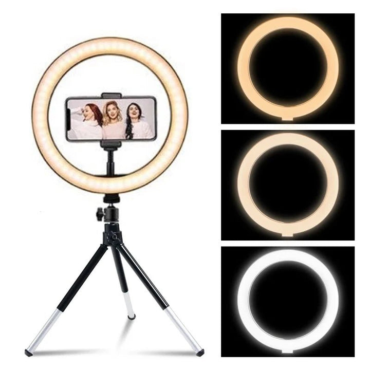 LuminaGlow LED Photography RingLight - Oba Buy