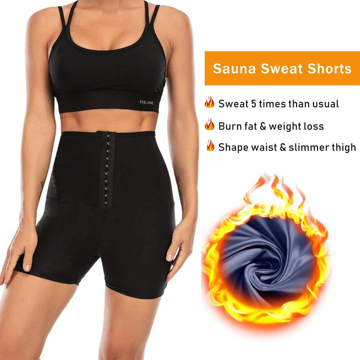 LuxeSauna™ High Waist Slimming Sweatpants for Women - Oba Buy