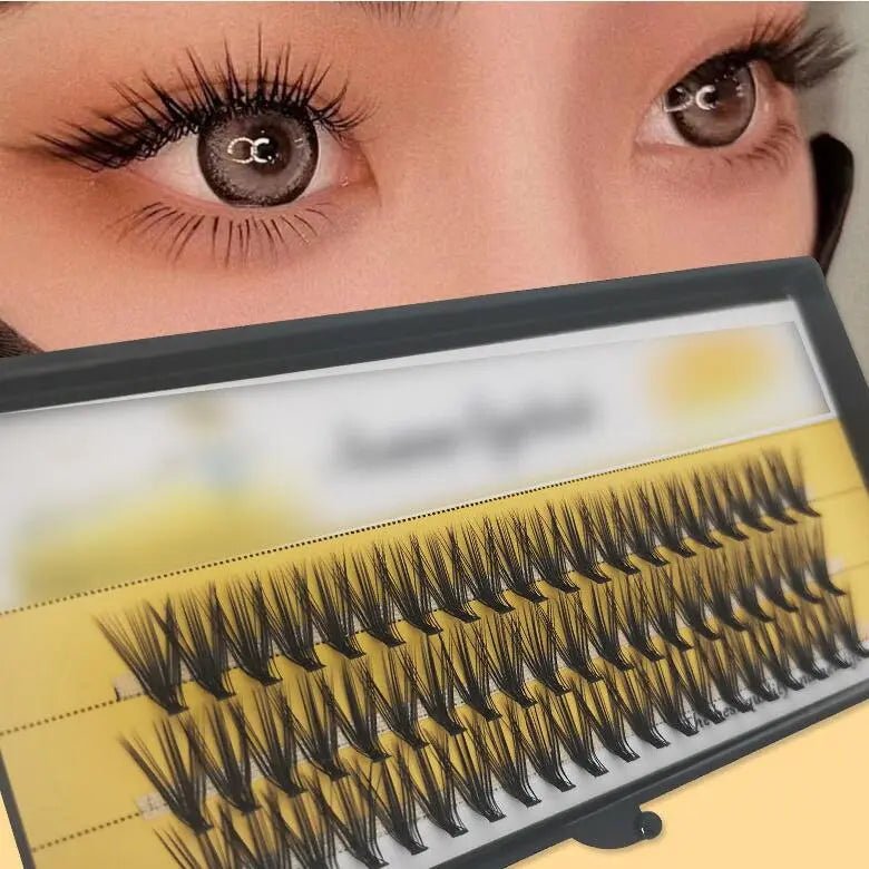 Magnificent Lashes Cluster Set: Makeup Tool for Defined Cilia - Oba Buy