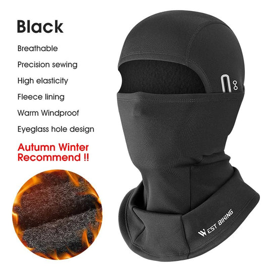 Polar Full Protection for Winter Cycling: Windproof Winter Cap & Scarf - Oba Buy