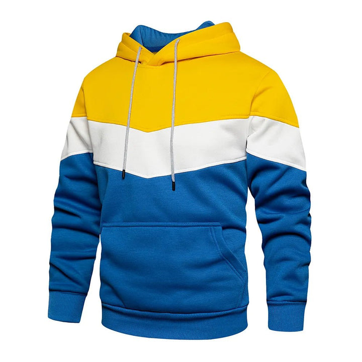 Urban Fleece - Men's Hooded Sweatshirt: Casual Urban Fashion for Winter - Oba Buy