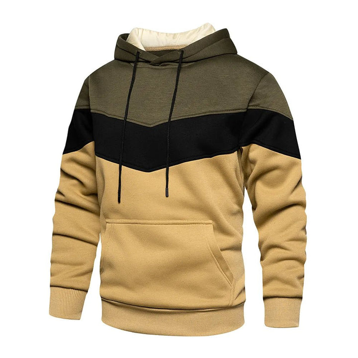 Urban Fleece - Men's Hooded Sweatshirt: Casual Urban Fashion for Winter - Oba Buy