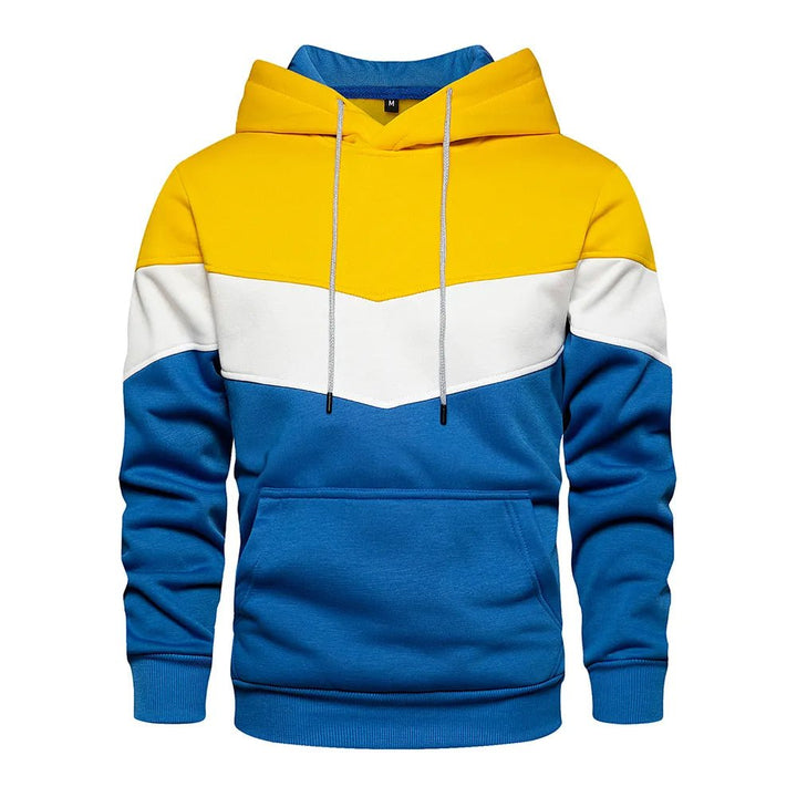 Urban Fleece - Men's Hooded Sweatshirt: Casual Urban Fashion for Winter - Oba Buy